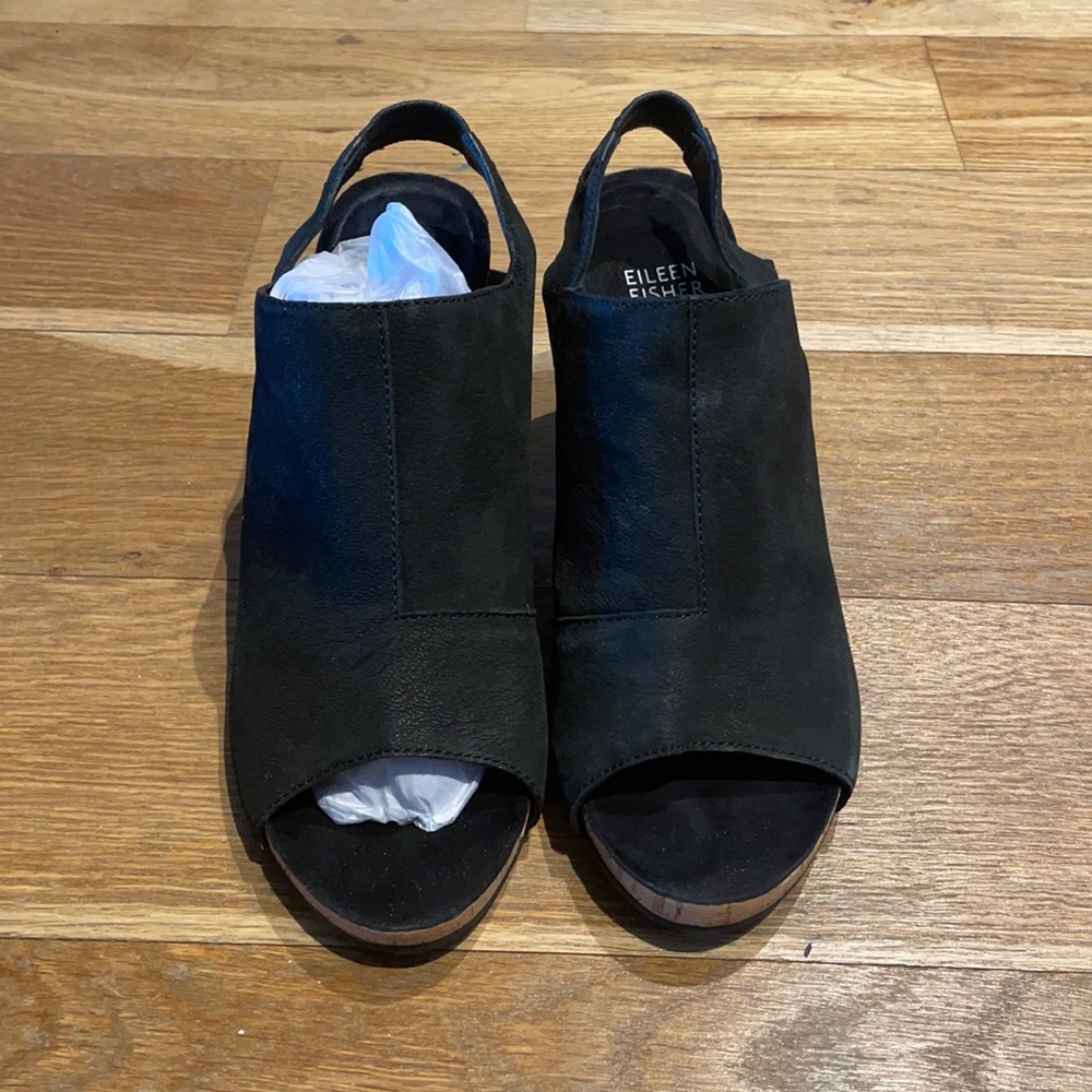Eileen Fisher sandal heels